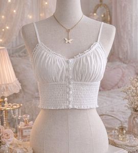 White Crop Top