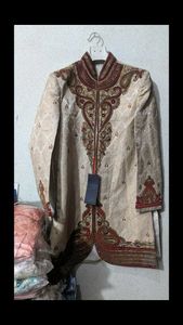 Men's Embroidered sherwani stock clearance sale