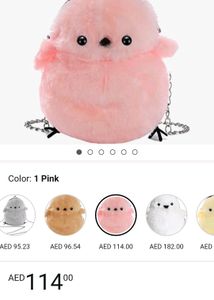 Branded Korea Style Cute Furr Sling Bag