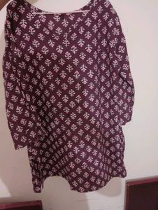 Printed Short Kurti