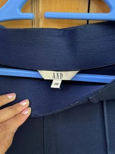 Formal Blue Pallazo Pants