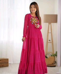 Soft & Beautiful Anarkali Gown