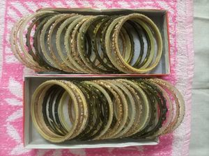 Sawan special green bangle set 💚💚😍😍