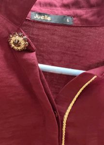 Maroon Top