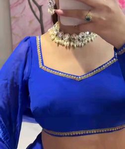 Elegant Blue Lehenga Choli Set