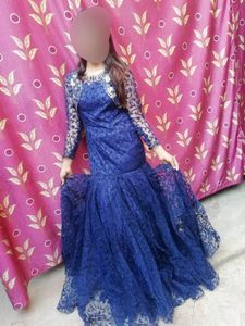 Designer Fish Cut Gown