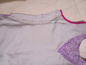 Two-Piece Lavender Kurti Patiala Set 💜🪻