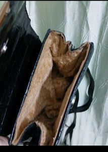 Black mini handbag