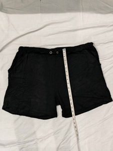 Black Casual Shorts