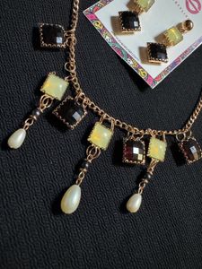 Rose Gold Plated Jewellery Set