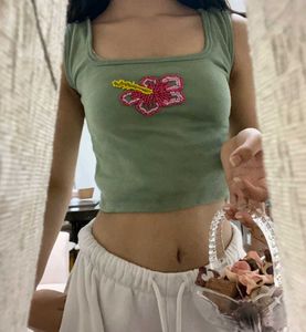 Cute y2k beaded Tank Top