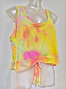 Tie-Dye Knot Tank Top