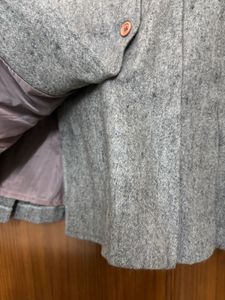 Korean Pleated Mini Skirt with front slit