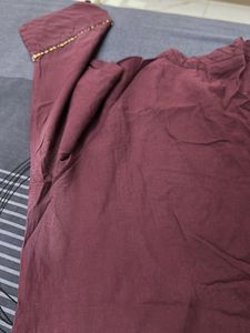 Elegant Maroon Kurta