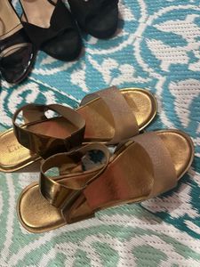 Sparkling Gold &amp; Black Heels Bundle