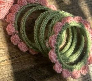 Handmade Crochet Bangles