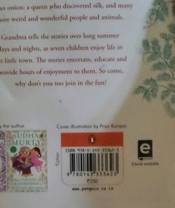 Grandma stories by SUDHA MURTY