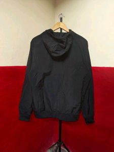 Stylish Black &amp; White Logo Jacket