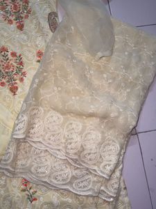 yellow Embroidered Kurta Set