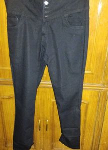 High Waisted Black Jeans