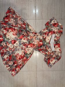 Floral Print Midi Dress