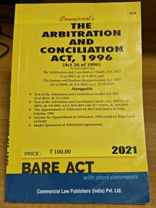 Arbitration and conciliation act 1996