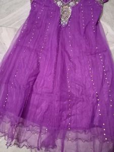 Purple Ethnic Gown