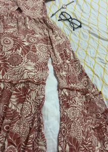 Boho Floral Print Dress