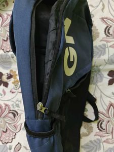 Dark Blue Backpack with 'GN WRC' Graphic