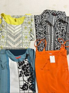 Set of 4 Women's Ethnic Kurta