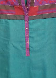 Colorful Embroidered Kurta