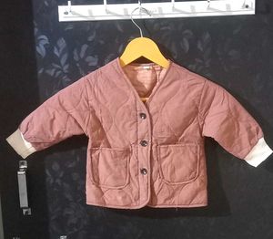 Adorable Quilted Baby Jacket