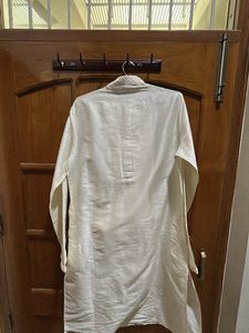 Elegant Cream Kurta pyjama set for Men