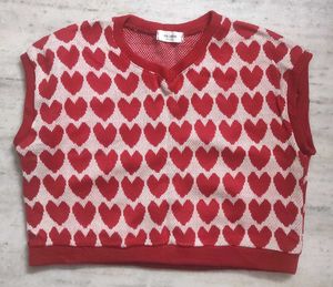 My Bebe Heart Sweater Vest