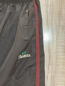 Black &amp; Red Track Pants
