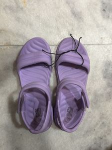 Zudio Purple Flat Sandals