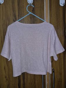 Sparkly Cropped Top