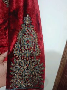 Men's Velvet Sherwani