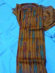 multicolored suit pure woolen Stoll unstitched sui