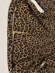 Leopard Print Blazer