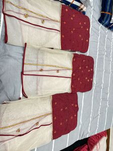 Multipurpose Satin Saree Cover Pack of 12