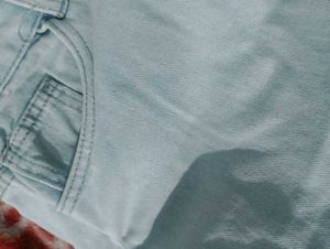 High waisted jeans