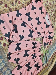 Bow Print nightdress