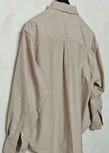 Men's Casual Button-Down Crop Shirt