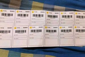 Bulk Shipping Labels - FreeUp & Delhivery