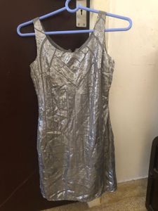 Grey-silver Cocktail Dress🪩