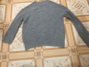 Gray Knit Sweater