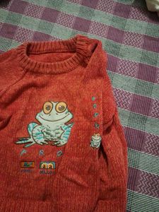 Cute Frog Sweater