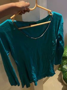 Kappa Turquoise Long Sleeve Top
