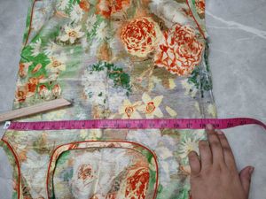 Floral Print rajputi suit